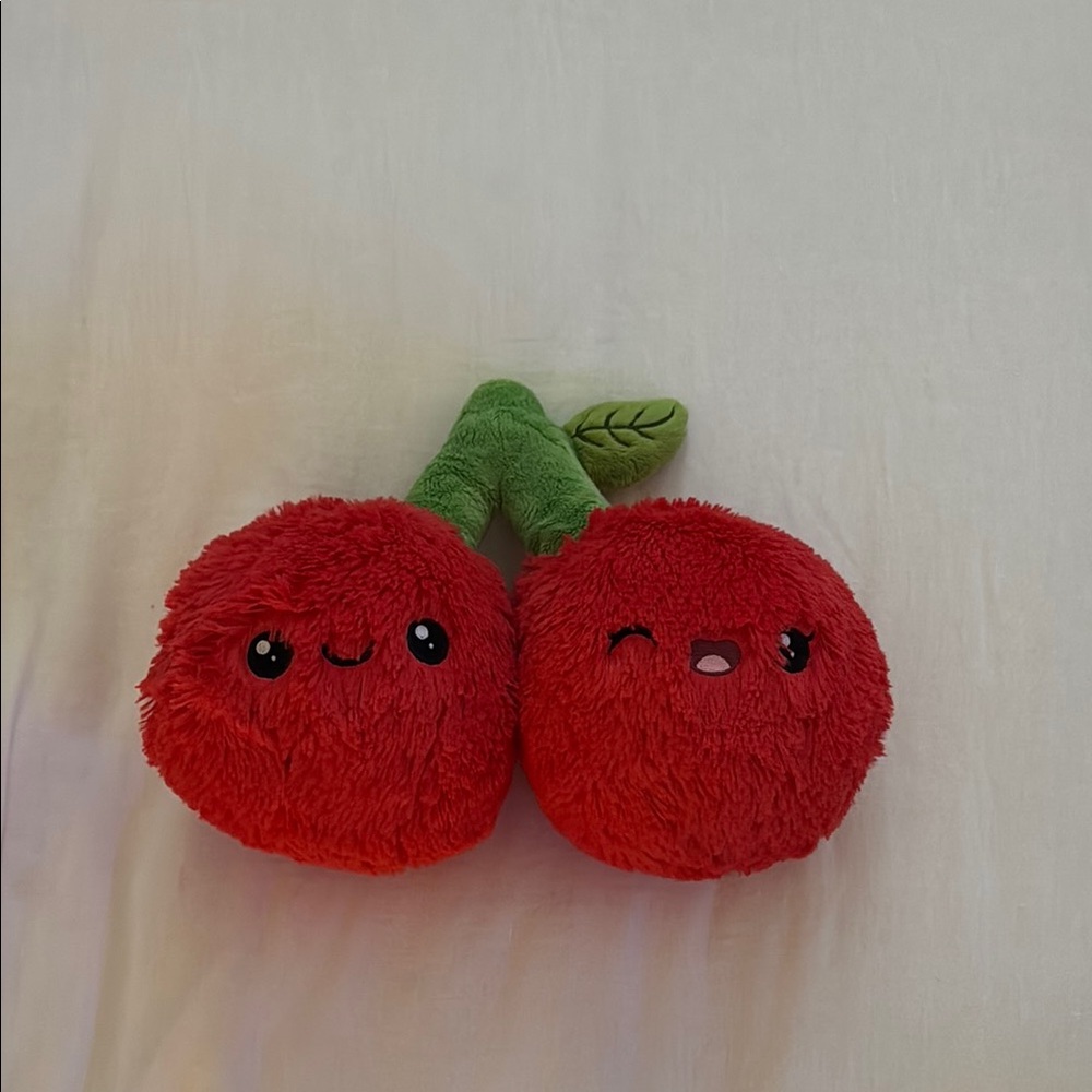 Plush Cherry Toy